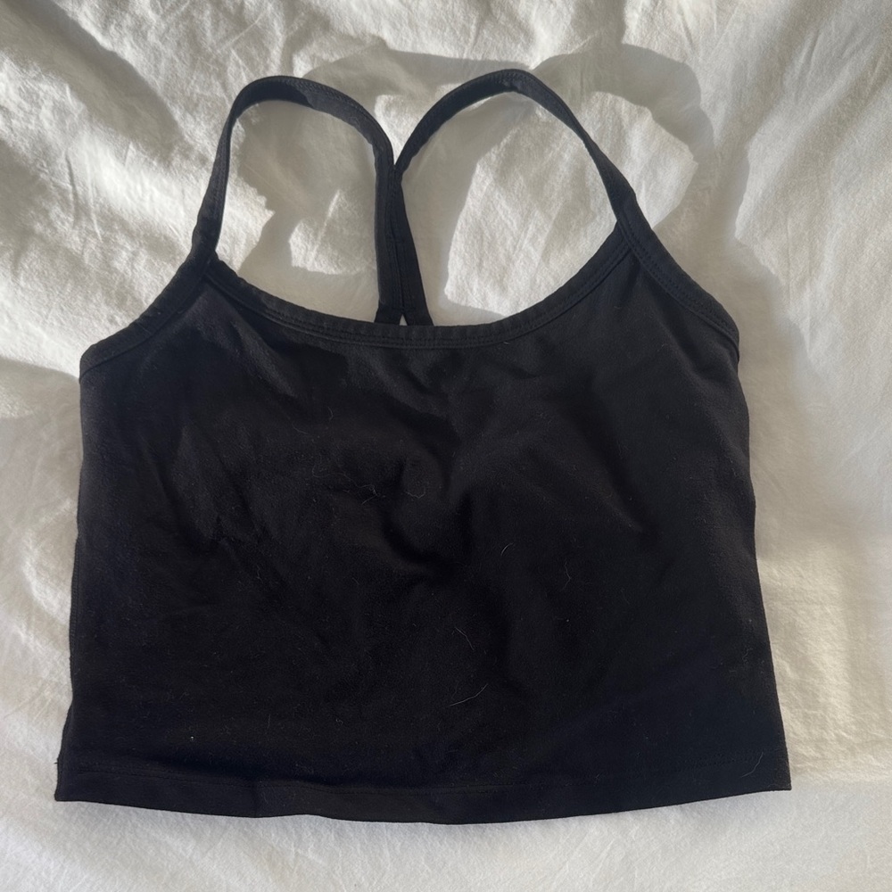 Beyond Yoga Slim Racerback Cropped Tank Small